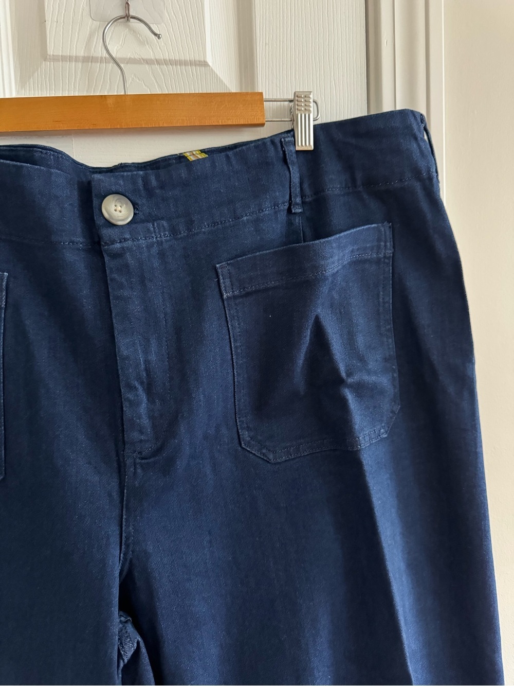 NWT ANTHROPOLOGIE The Colette Crop High Rise Wide Leg Jeans by Maeve 26W - Picture 6 of 16